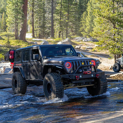 ORACLE Lighting Jeep Wrangler JL/Gladiator JT LED Surface Mount Headlight Halo Kit