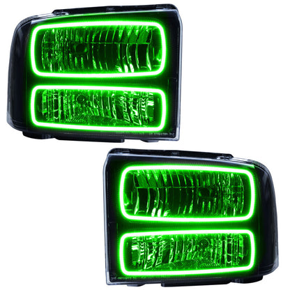 ORACLE Lighting Oracle 05-07 Ford F-250/350 SMD HL - Black - ColorSHIFT w/ Simple Controller