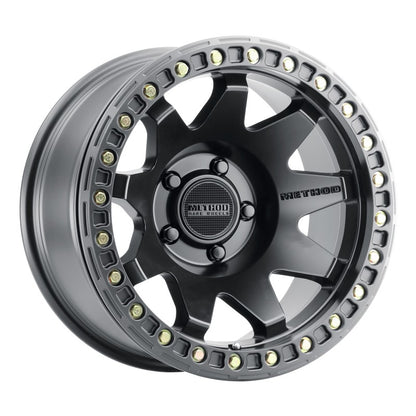 Method Wheels Method MR108 17x9 -44mm Offset 5x5 71.5mm CB Matte Black w/BH-H24125-38 Wheel
