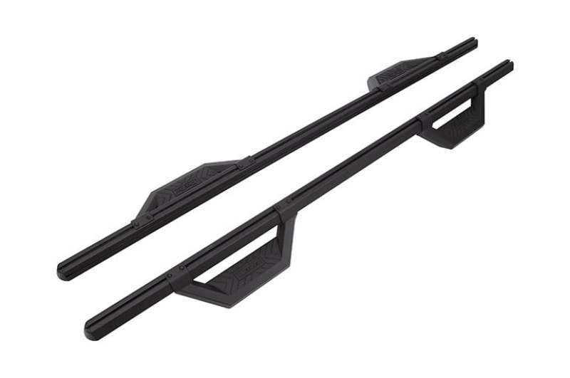 Dee Zee 99-23 Chevrolet/GMC/Dodge/Ford Full Size Truck Hex Cast -Super Cab Side Steps (Txt Blk)