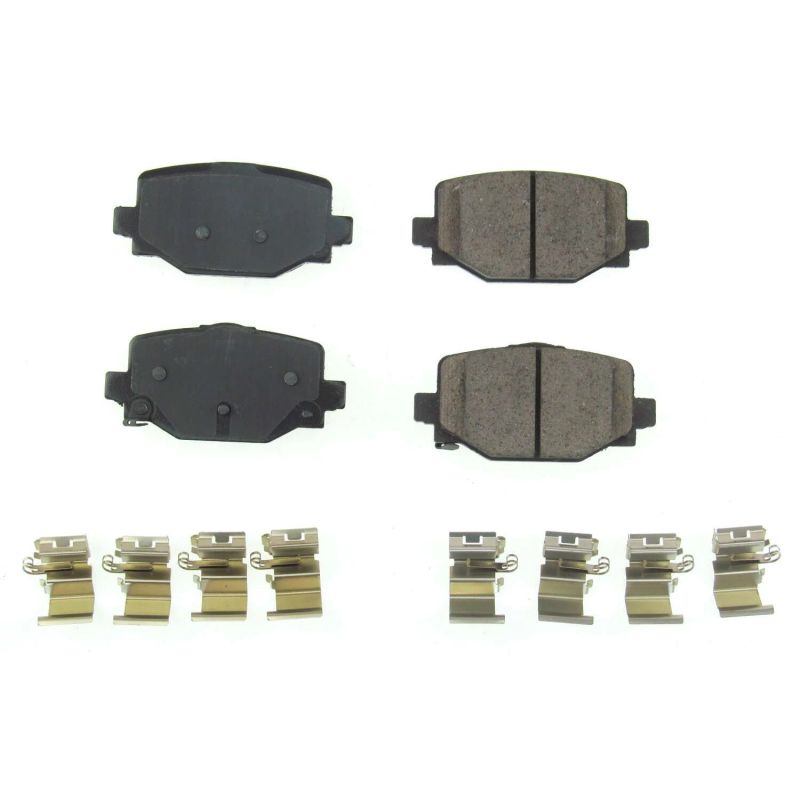 PowerStop Power Stop 2019 Infiniti QX50 Rear Z17 Evolution Ceramic Brake Pads w/Hardware