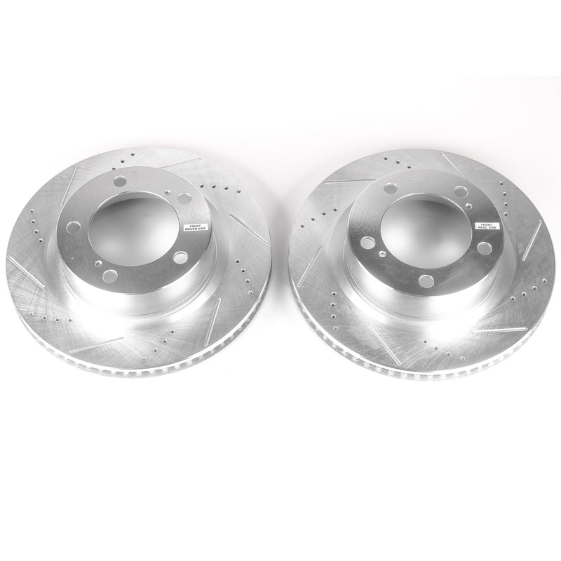 PowerStop Power Stop 08-11 Lexus LX570 Front Evolution Drilled & Slotted Rotors - Pair