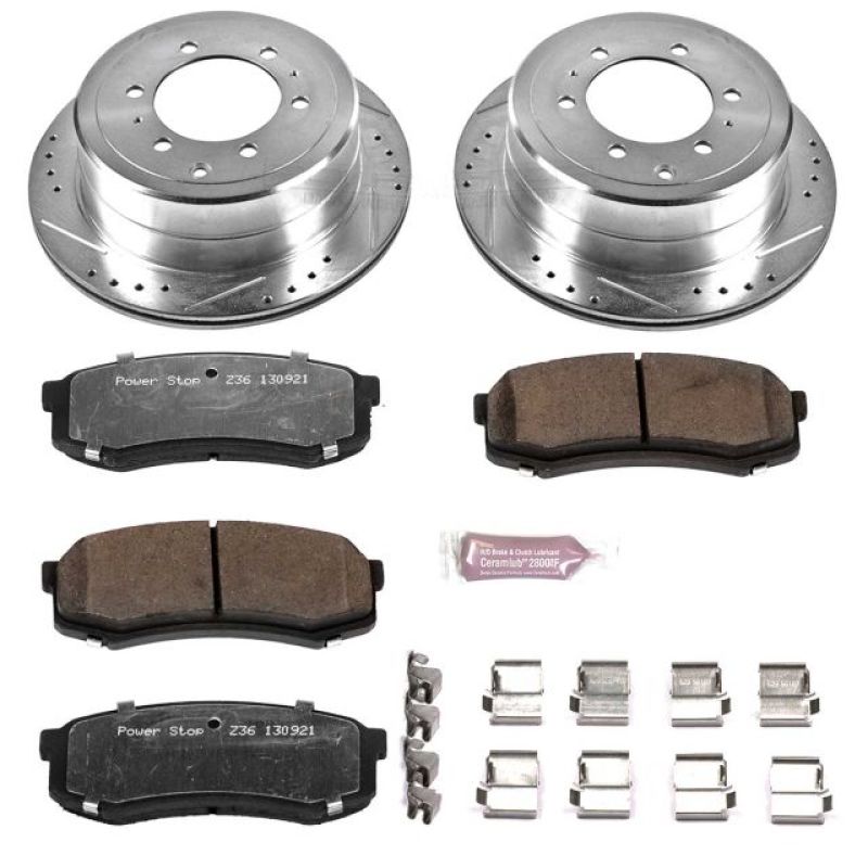 PowerStop Power Stop 96-97 Lexus LX450 Rear Z36 Truck & Tow Brake Kit