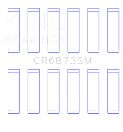 King Engine Bearings Toyota 2Gr-Fe/3Gr-Fe (Size +0.75mm) Connecting Rod Bearing Set