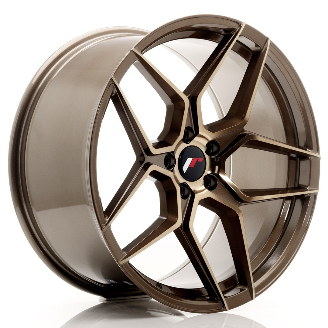 JR Wheels JR3420105L4066BZP JR Wheels JR34 20x10 ET40 5x112 Platinum Bronze