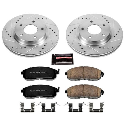 PowerStop Power Stop 13-18 Nissan Sentra Front Z23 Evolution Sport Brake Kit