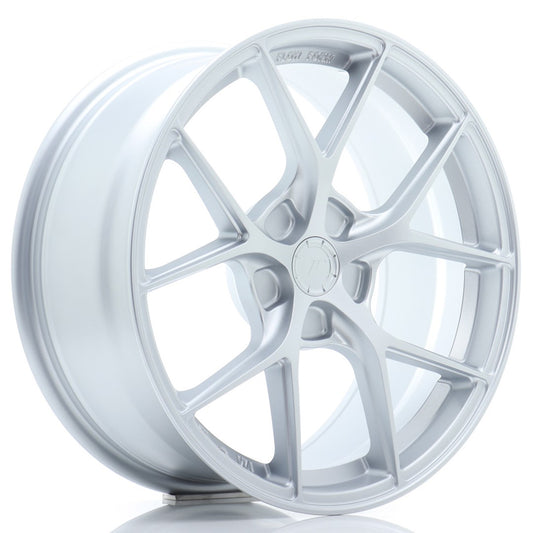 JR Wheels SL011880F15I4072MS JR Wheels SL01 18x8 ET40 5x120 Matt Silver