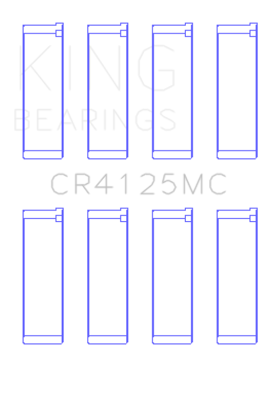 King Engine Bearings Subaru EJ20/EJ22/EJ25 (Incl. Turbo) Connecting Rod Bearing Set