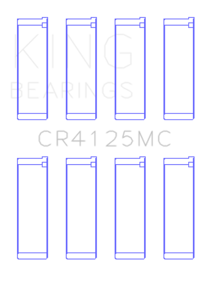 King Engine Bearings Subaru EJ20/EJ22/EJ25 (Incl. Turbo) (Size 0.05) Connecting Rod Bearing Set