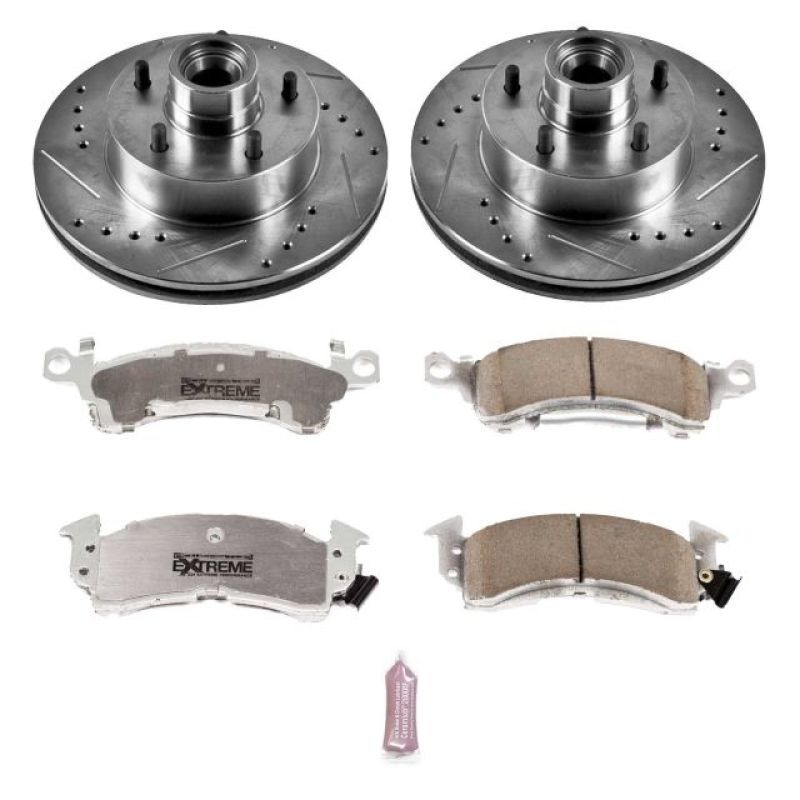 PowerStop Power Stop 1975 Buick Apollo Front Z26 Street Warrior Brake Kit