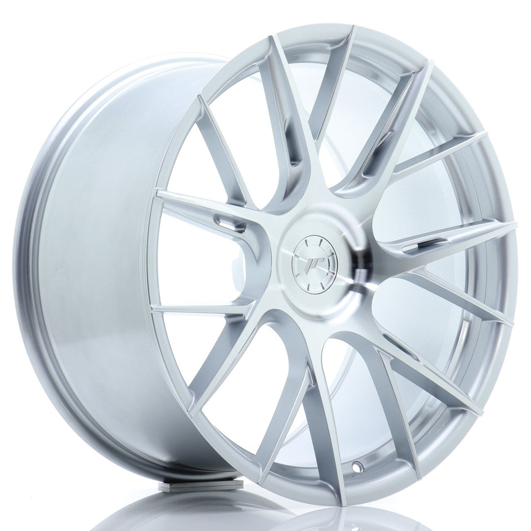 JR Wheels JR422010F25X3572SM JR Wheels JR42 20x10 ET35-42 5H BLANK Silver Machined Face