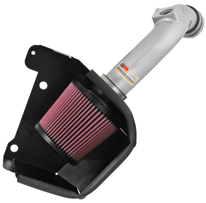 K&N Engineering K&N 07 Mitsubishi Lancer L4-2.0L Silver Typhoon Short Ram Intake
