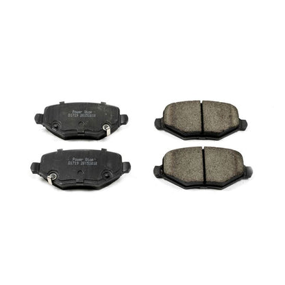 PowerStop Power Stop 12-16 Chrysler Town & Country Rear Z16 Evolution Ceramic Brake Pads