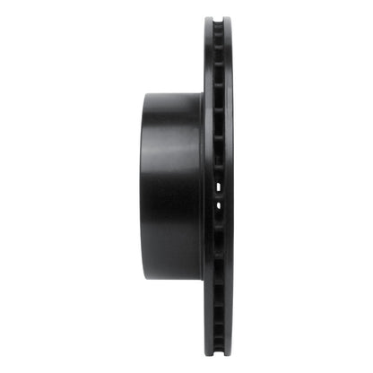 R1 Concepts R1 05-07 BMW 120i (Mexico) Front Right Drilled & Slotted Black Brake Rotor