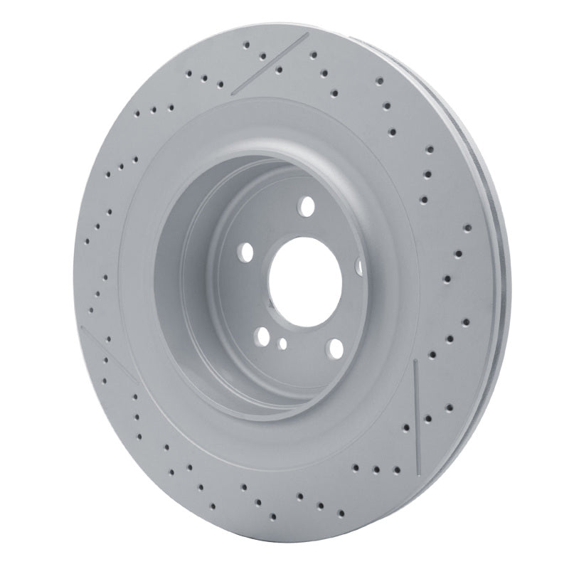 DFC 10-18 Mercedes-Benz E63 AMG S Rear Drilled and Slotted Hi-Carbon Alloy Geomet Coated Rotor