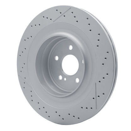 DFC 10-18 Mercedes-Benz E63 AMG S Rear Drilled and Slotted Hi-Carbon Alloy Geomet Coated Rotor