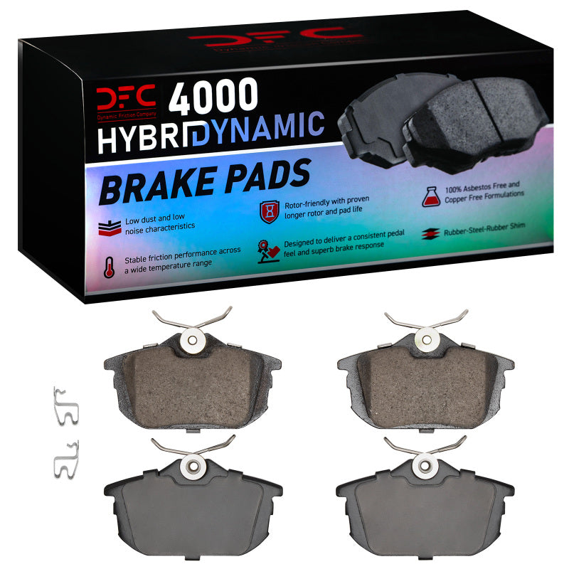 DFC 00-07 Volvo V40 Rear 4000 Hybridynamic Brake Pads