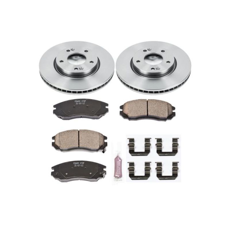 PowerStop Power Stop 04-06 Hyundai Tiburon Front Autospecialty Brake Kit