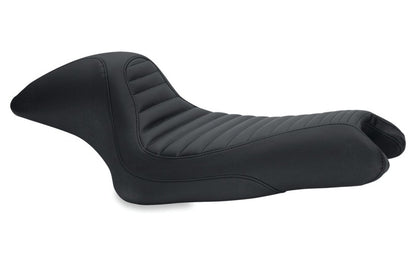 Mustang Motorcycle Mustang 04-21 Harley Sportster Cafe Solo Seat - Black