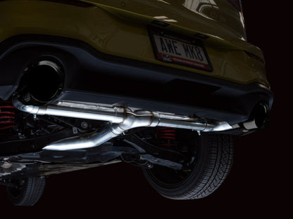 AWE Tuning 2022 VW GTI MK8 Track Edition Exhaust - Diamond Black Tips