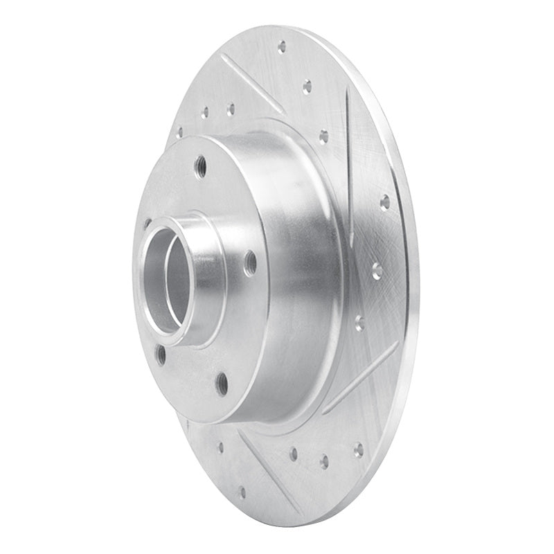 R1 Concepts R1 11-15 Renault Fluence (Mexico) Rear Right Drilled & Slotted Silver Brake Rotor