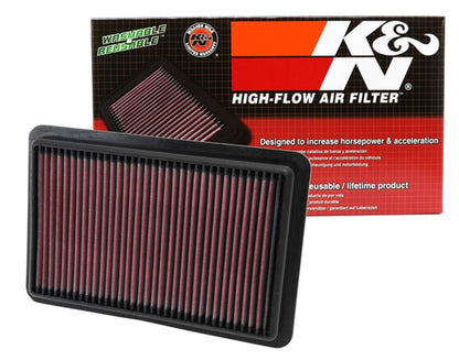 K&N Engineering K&N Replacement Air Filter 12-13 Mazda 3 Skyactiv 2.0L / 13-14 Mazda CX-5 2.0L / 14 Mazda 6 2.5L
