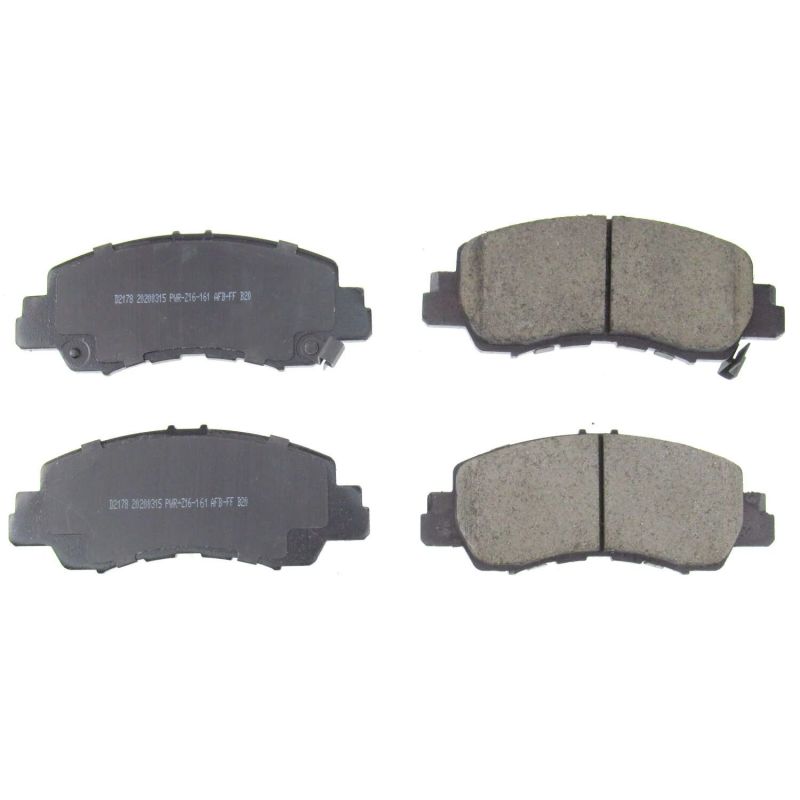 PowerStop Power Stop 2019 Mitsubishi Eclipse Cross Front Z16 Evolution Ceramic Brake Pads