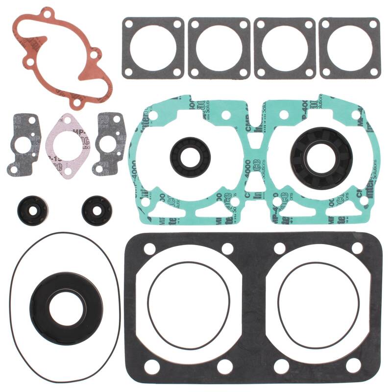 Vertex Pistons Vertex Gaskets 1991 Ski-Doo Formula Mach  XTC Complete Gasket Kit w/ Oil Seals