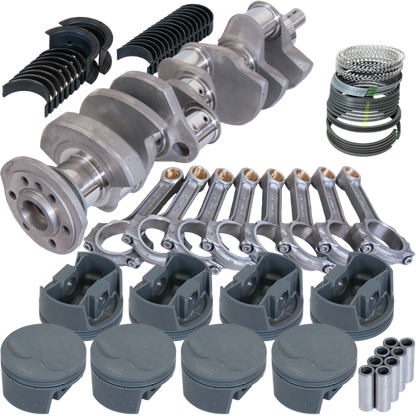 Eagle Chevy 400 3.750in Crank 5.700in I-Beam Rods -5cc Flat Top 4.155in Pistons Rotating Assembly