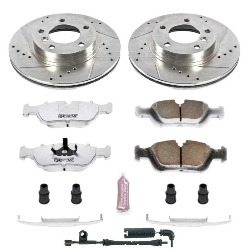 PowerStop Power Stop 2000 BMW 323Ci Front Z26 Street Warrior Brake Kit