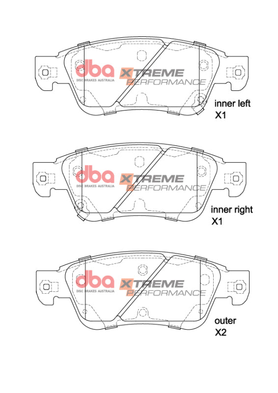 DBA 07-09 Infiniti G37 S XP Performance Front Brake Pads