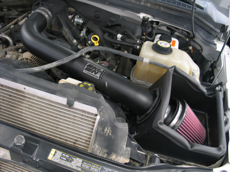 K&N Engineering K&N 07-08 Ford F250 SD V8-5.4L Black High Flow Performance Kit