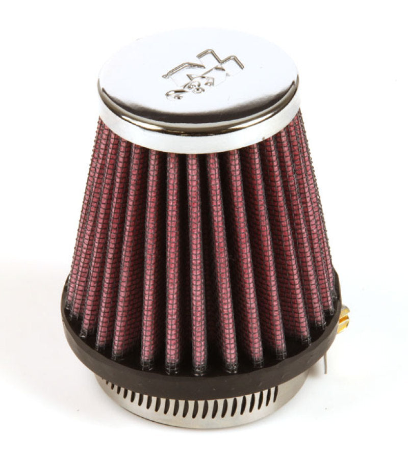 K&N Engineering K&N Universal Chrome Filter 1 15/16 inch FLG / 3 inch Base / 2 inch Top / 3 inch Height