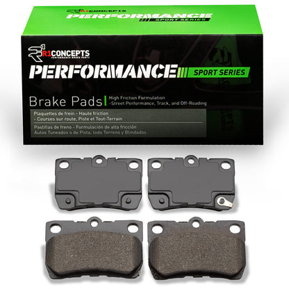 R1 Concepts R1 06-13 Lexus GS300 Rear Performance Sport Brake Pads