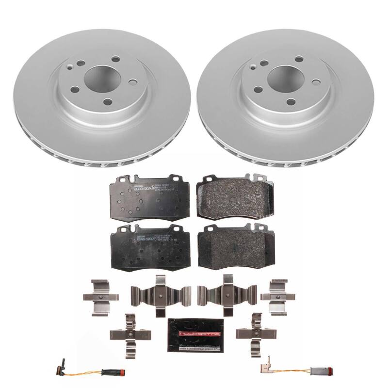 PowerStop Power Stop 07-09 Mercedes-Benz E350 Front Euro-Stop Brake Kit