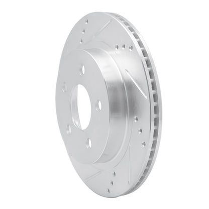 R1 Concepts R1 93-97 Chevrolet Camaro Rear Left Drilled & Slotted Silver Brake Rotor