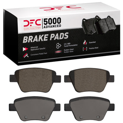 DFC 05-18 Audi A3 Rear 5000 Advanced Ceramic Brake Pads