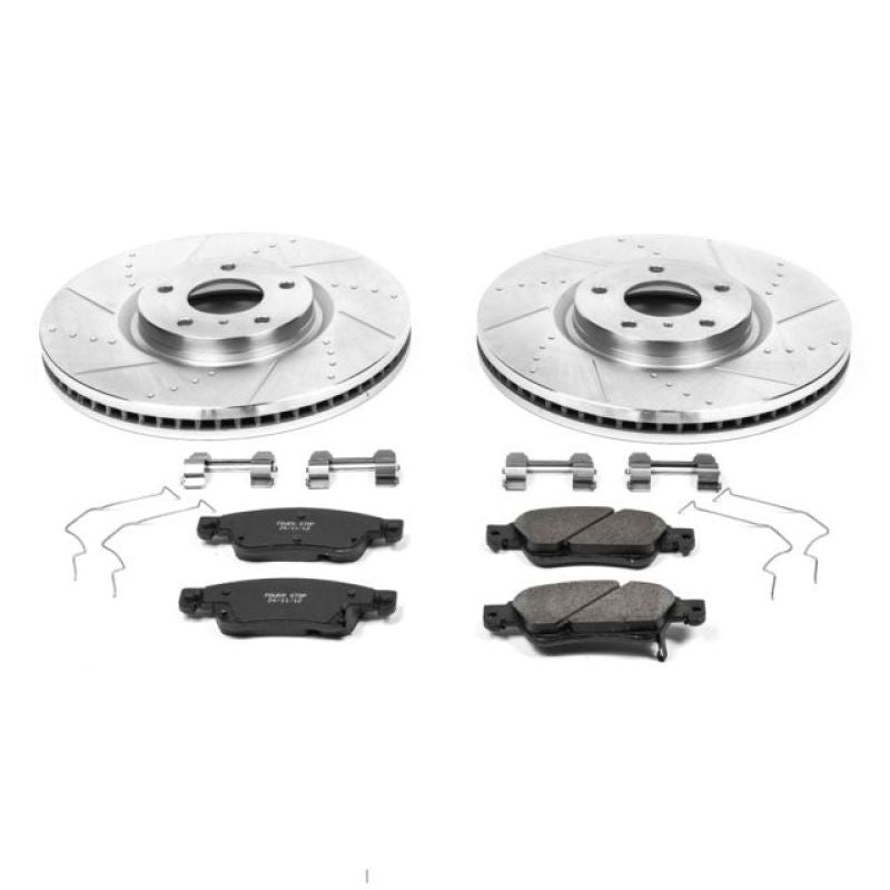 PowerStop Power Stop 07-08 Infiniti G35 Front Z23 Evolution Sport Brake Kit