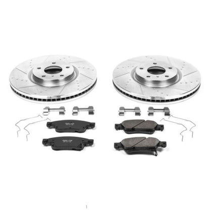 PowerStop Power Stop 07-08 Infiniti G35 Front Z23 Evolution Sport Brake Kit