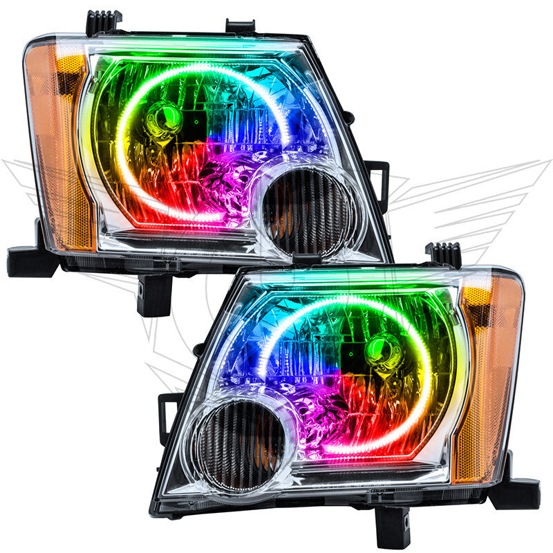 ORACLE Lighting Oracle Nissan Xterra 05-14 Halo Kit - ColorSHIFT w/o Controller