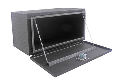 Dee Zee Universal Tool Box - Specialty Underbed Black BT Alum 36X20X18 (Txt Blk)