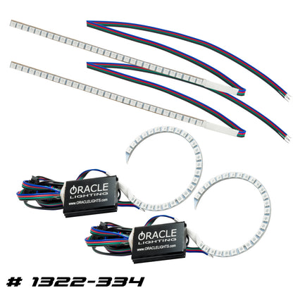 ORACLE Lighting Oracle 15-17 Ford Focus RS/ST DRL Upgrade w/ Halo Kit - ColorSHIFT w/o Controller
