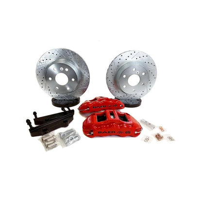 Baer Brakes 03-15 Cadillac Escalade ESV 14in Extreme Rear SDZ Brake Kit - Monster Green