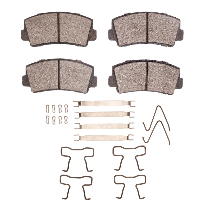 DFC 70-84 Ford Courier (USA/Canada) Front 4000 HybriDynamic Brake Pads and Hardware Kit