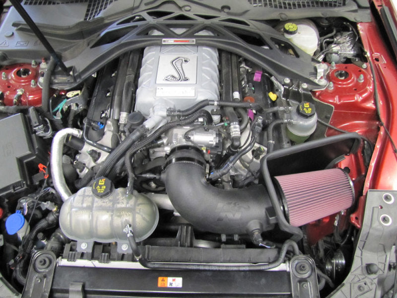 K&N Engineering K&N 20-21 Ford Mustang GT500 5.2L V8 AirCharger Performance Intake