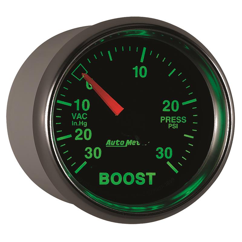 Autometer GS 30inhg-30PSI Digital Vac/Boost Gauge