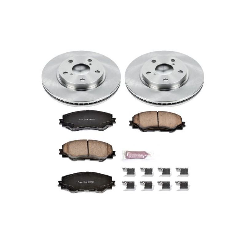 PowerStop Power Stop 10-12 Lexus HS250h Front Autospecialty Brake Kit