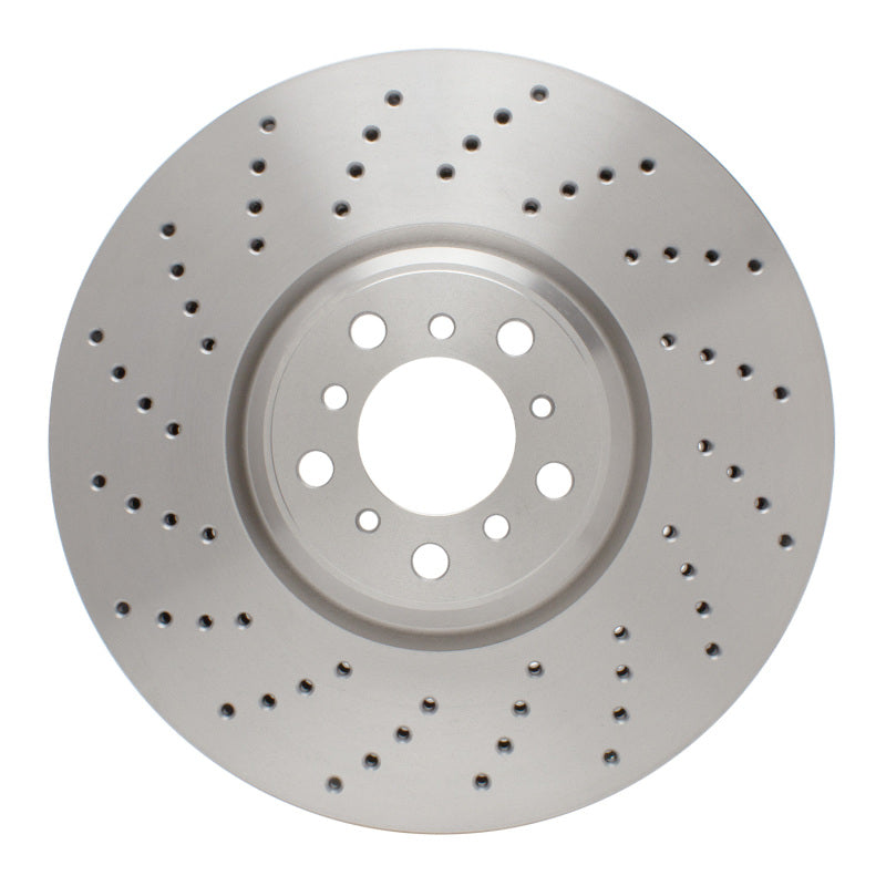 DFC 15-19 BMW X5 Left Front Drilled Brake Rotor