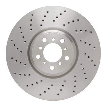 DFC 15-19 BMW X5 Left Front Drilled Brake Rotor