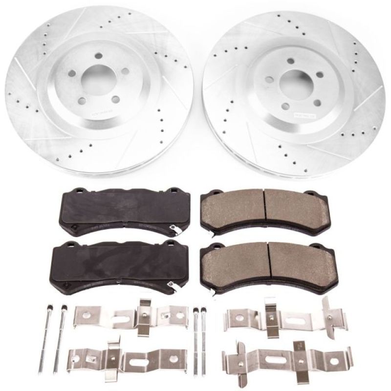 PowerStop Power Stop 15-20 Dodge Charger Front Z23 Evolution Brake Kit